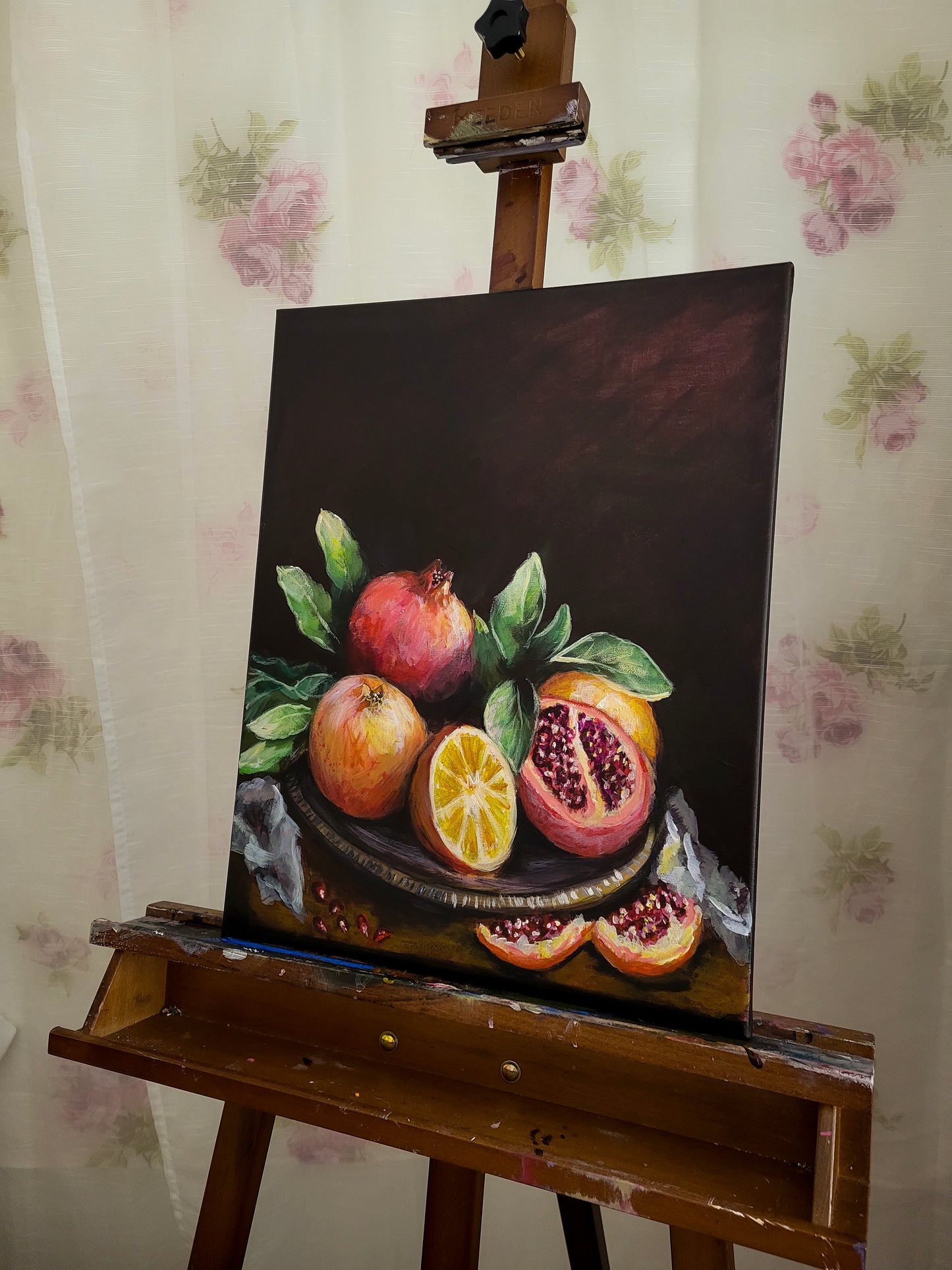 Still life in acrylic