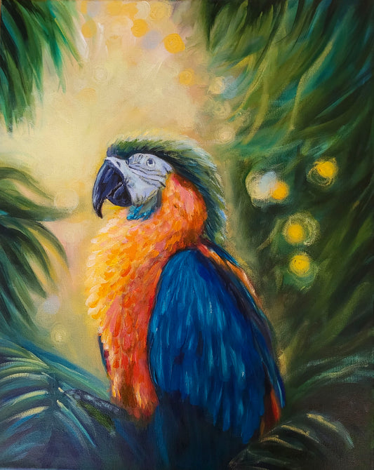 Parrot in Oil