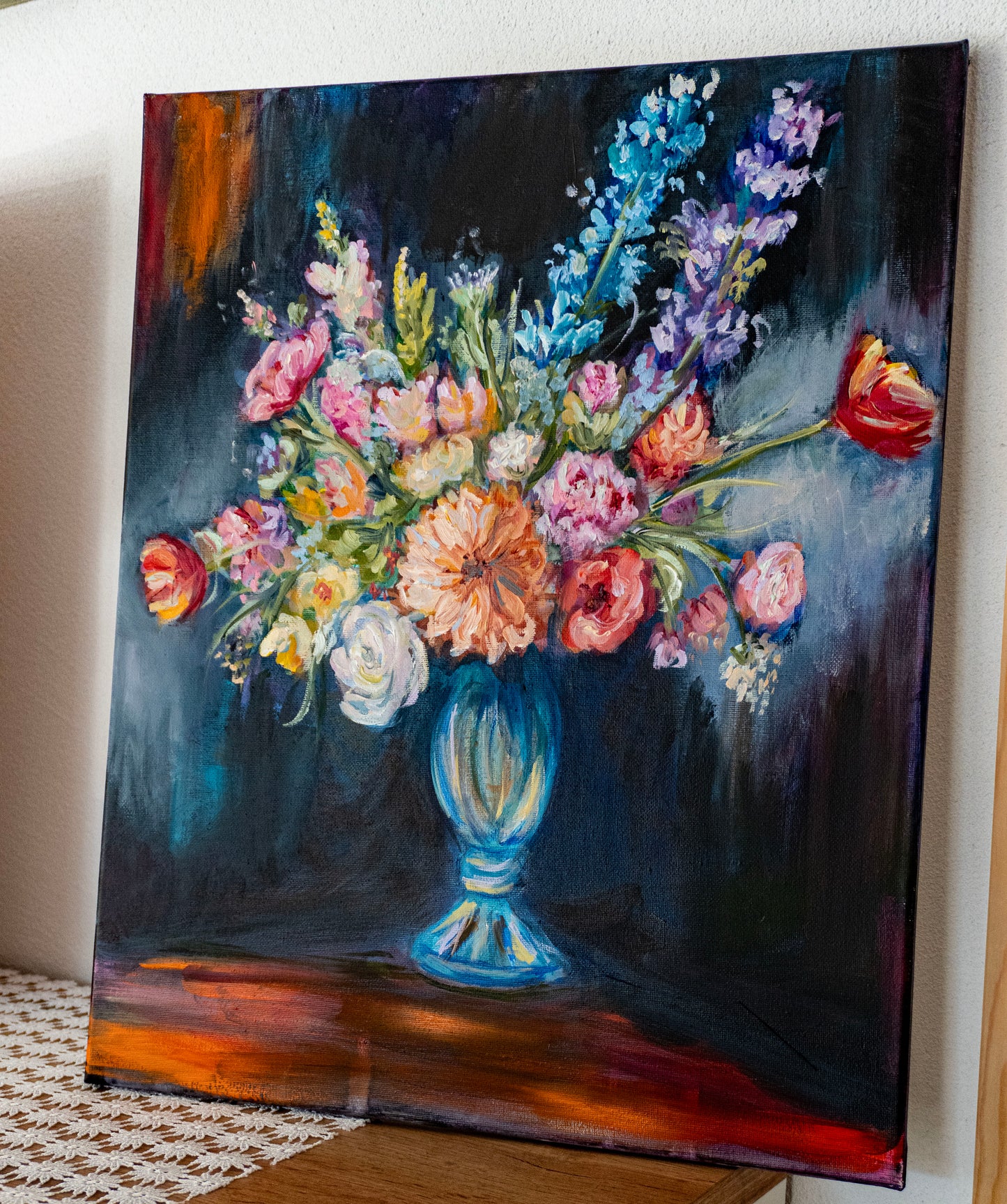 Vintage flower vase