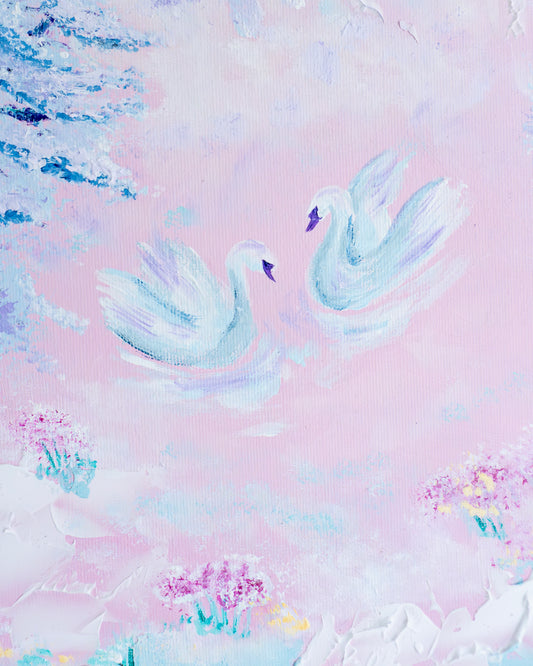 Swan No. 24 (Pink)