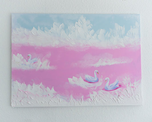 Swan No. 10 (Pink)