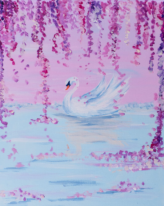 Swan No. 25 (Pink)