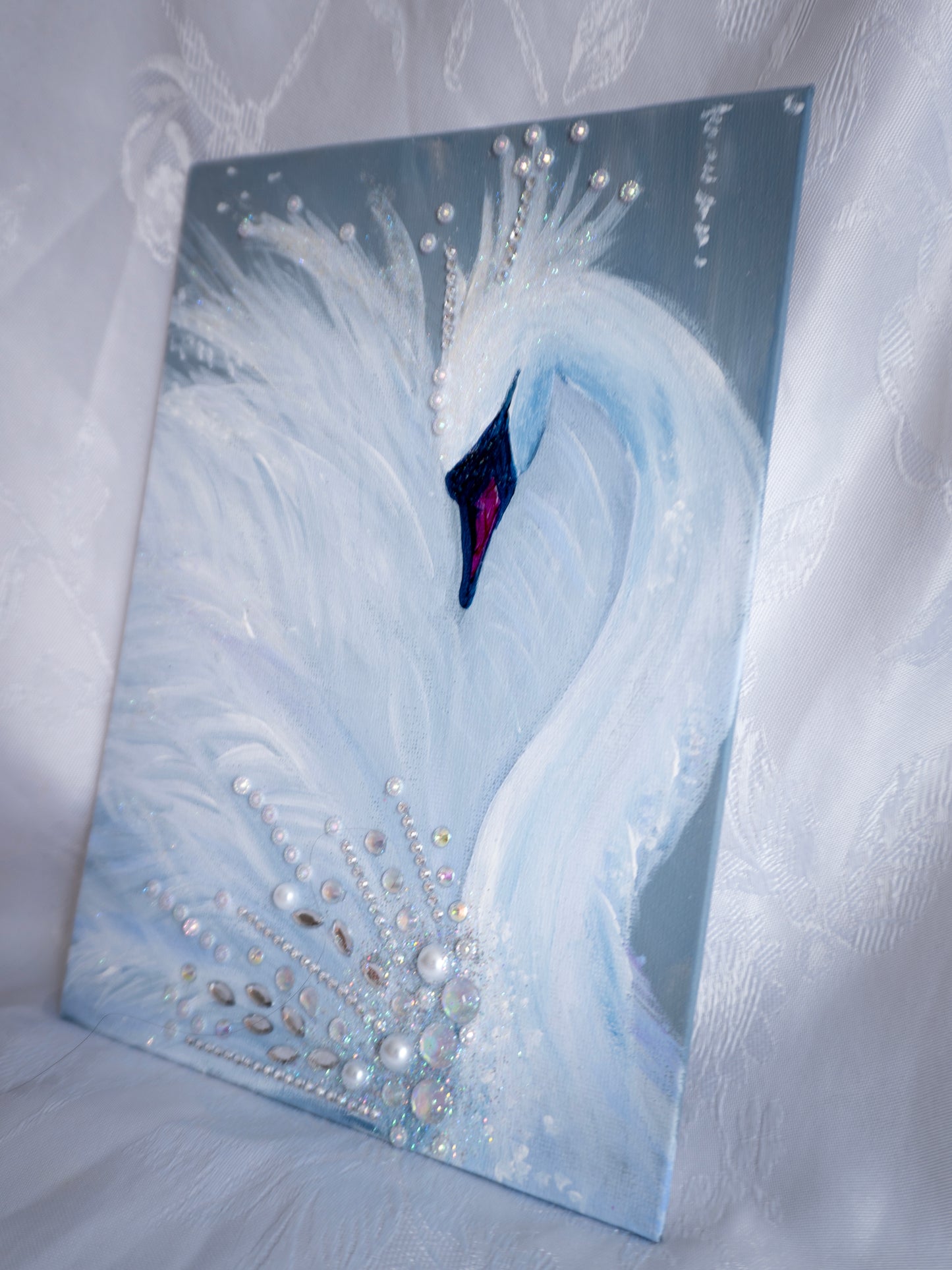 Swan No. 37 (Grey and Glamour)