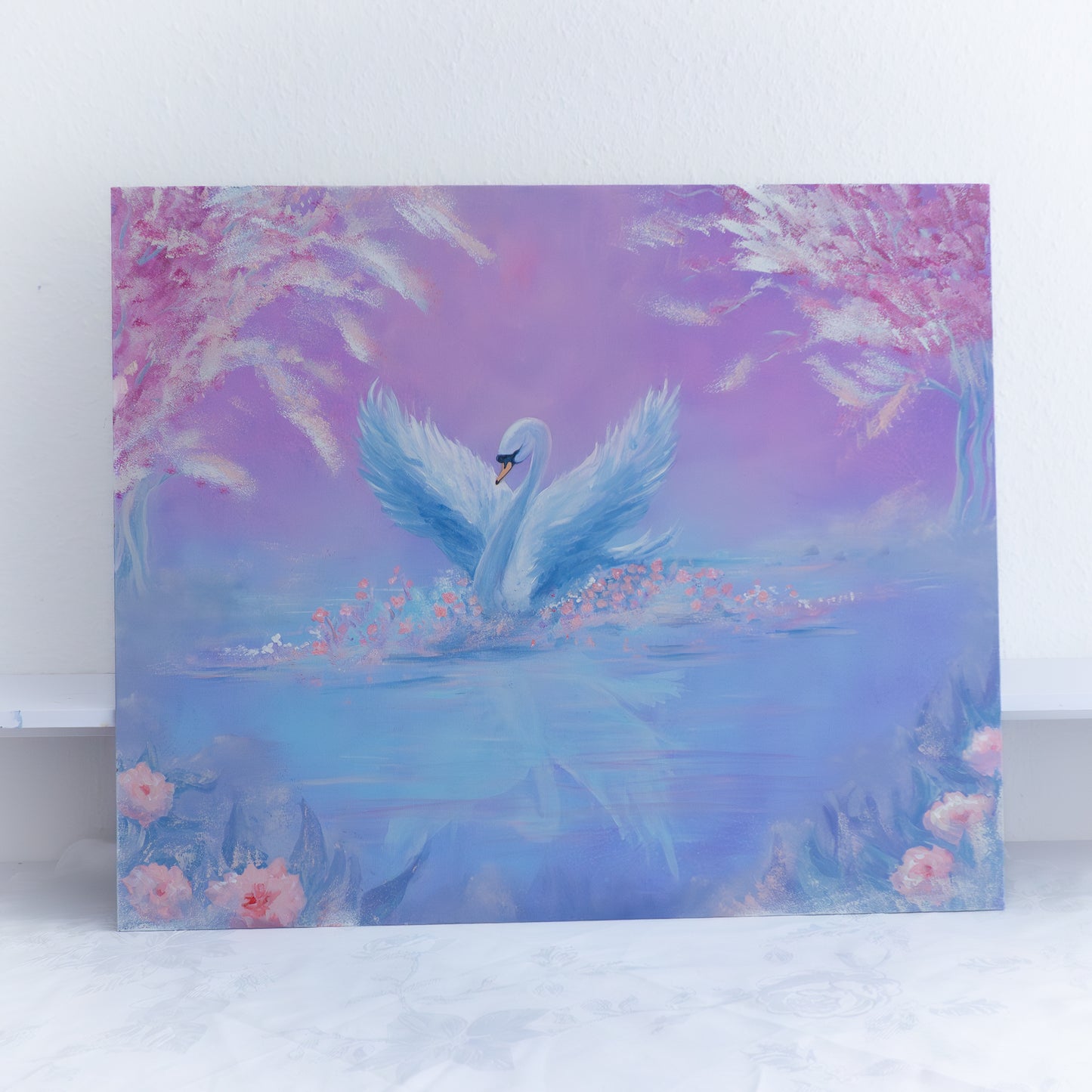 Swan No. 35 (Pink)