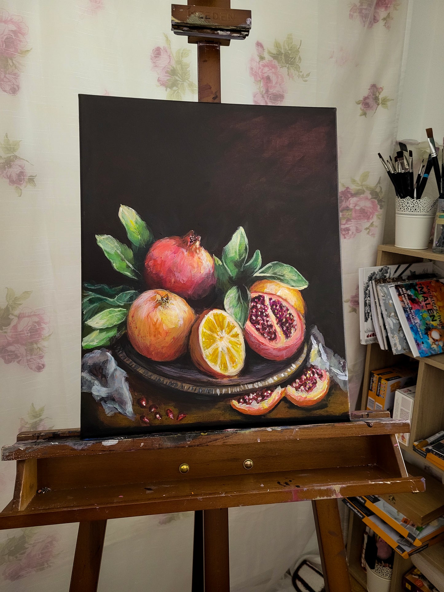 Still life in acrylic