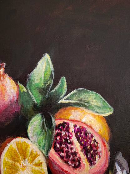 Still life in acrylic