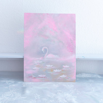 Swan No. 70 (Pink-Green)