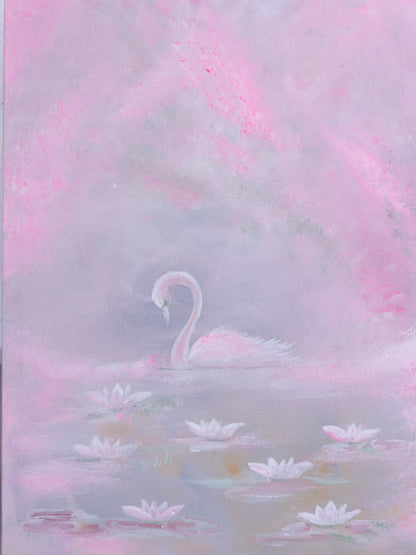 Swan No. 70 (Pink-Green)