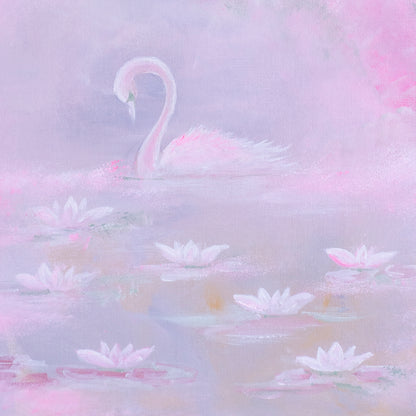 Swan No. 70 (Pink-Green)