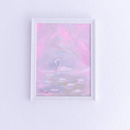 Swan No. 70 (Pink-Green)