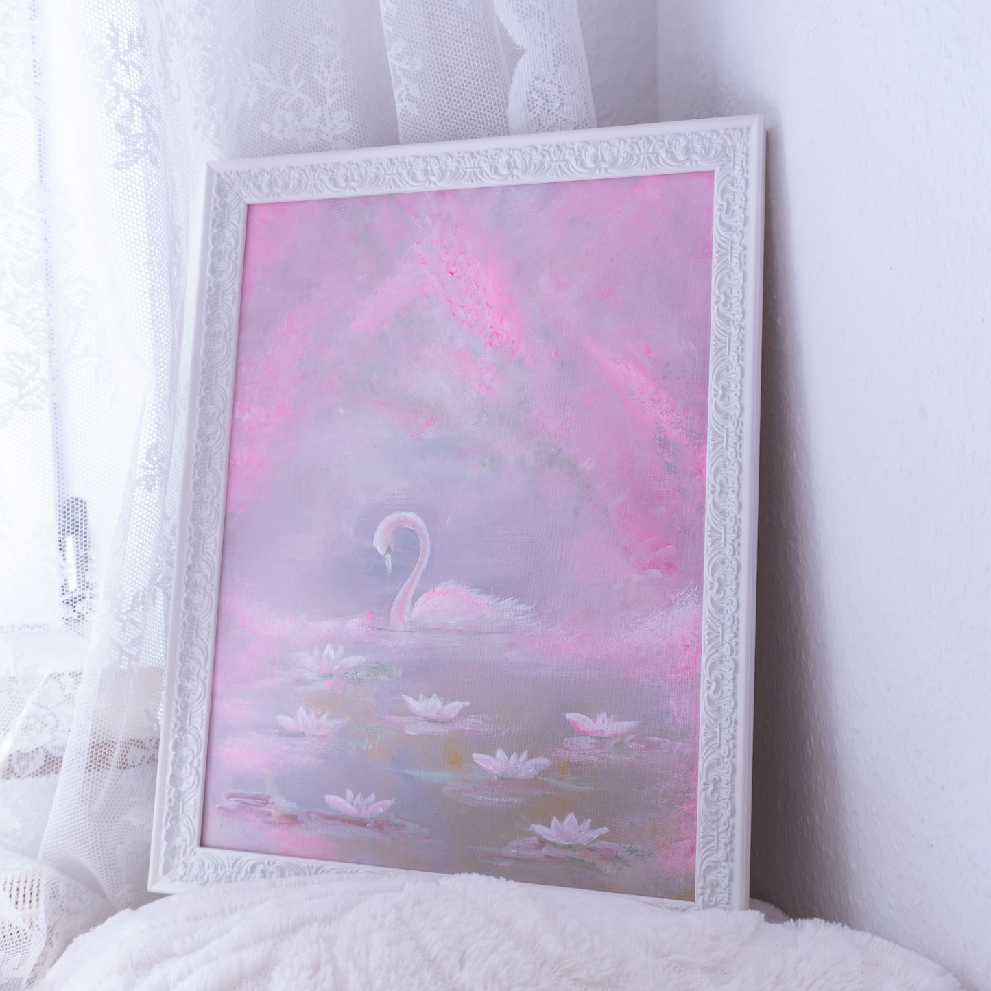 Swan No. 70 (Pink-Green)