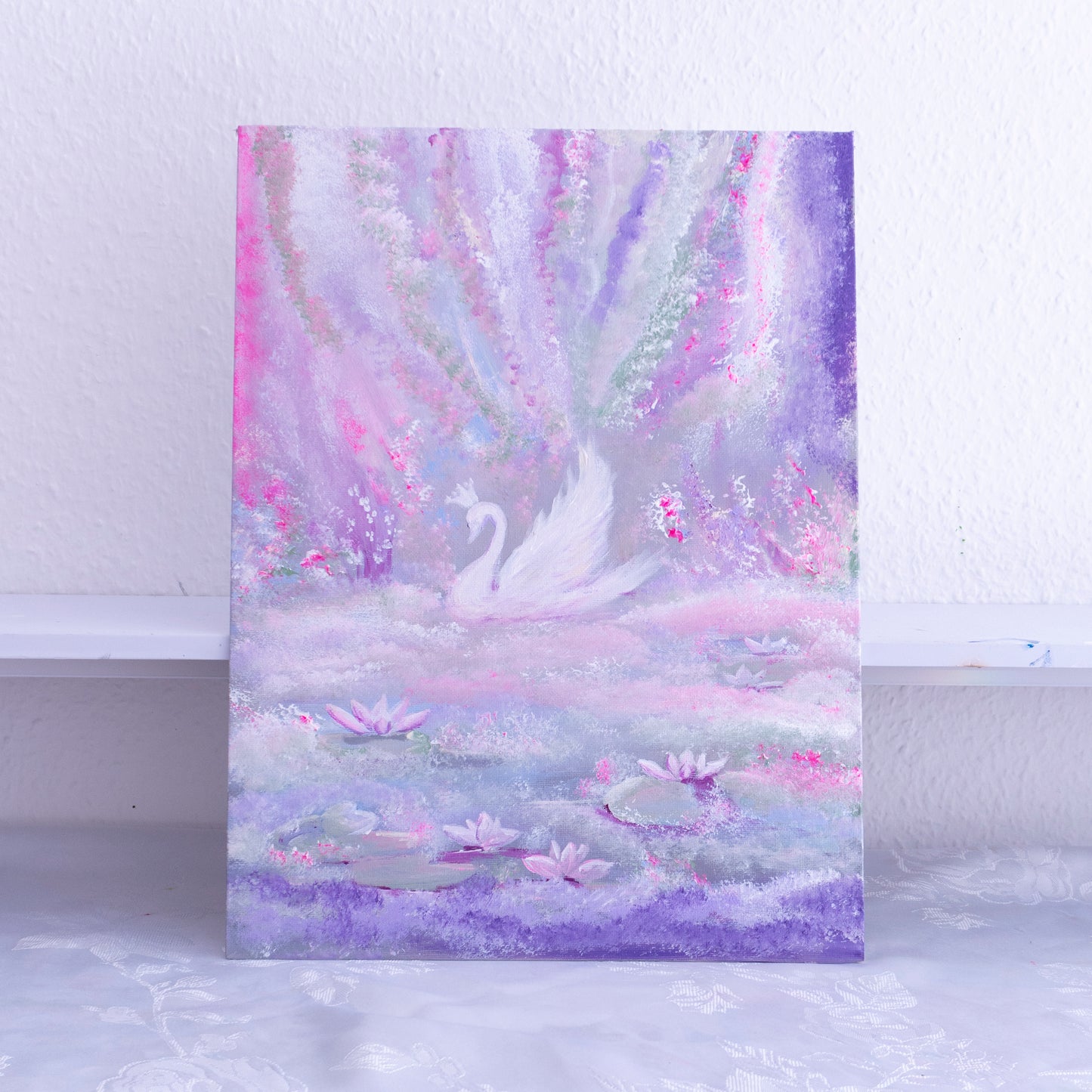 Swan No. 69 (Purple-Pink)