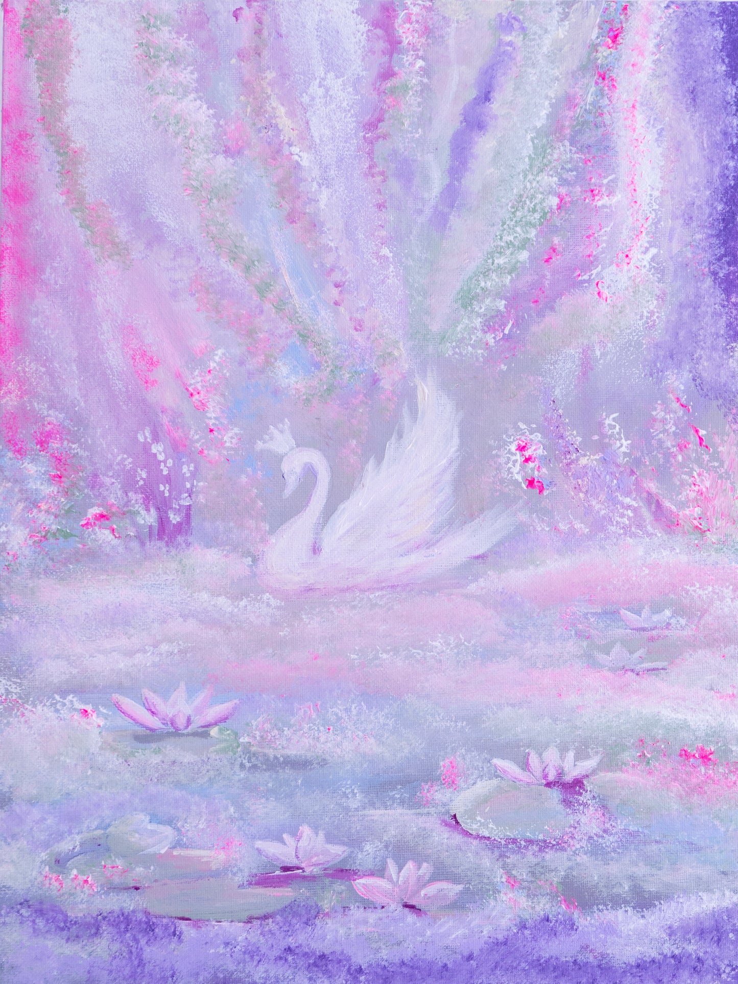 Swan No. 69 (Purple-Pink)