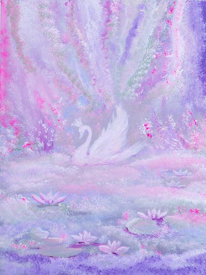 Swan No. 69 (Purple-Pink)