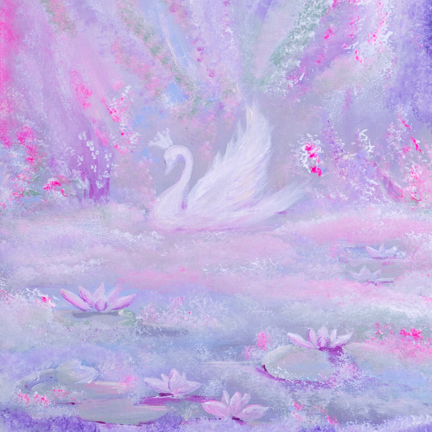 Swan No. 69 (Purple-Pink)