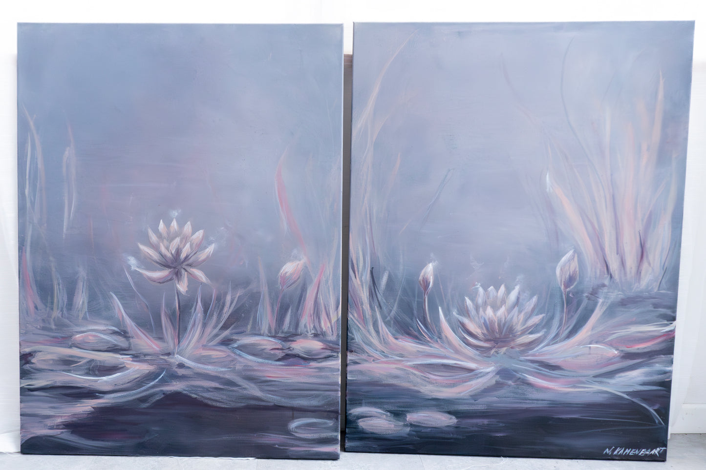 Silence of the water lilies