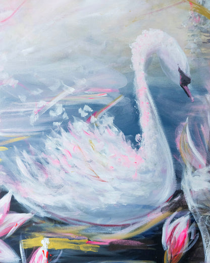 Swan No. 73 (Blue)