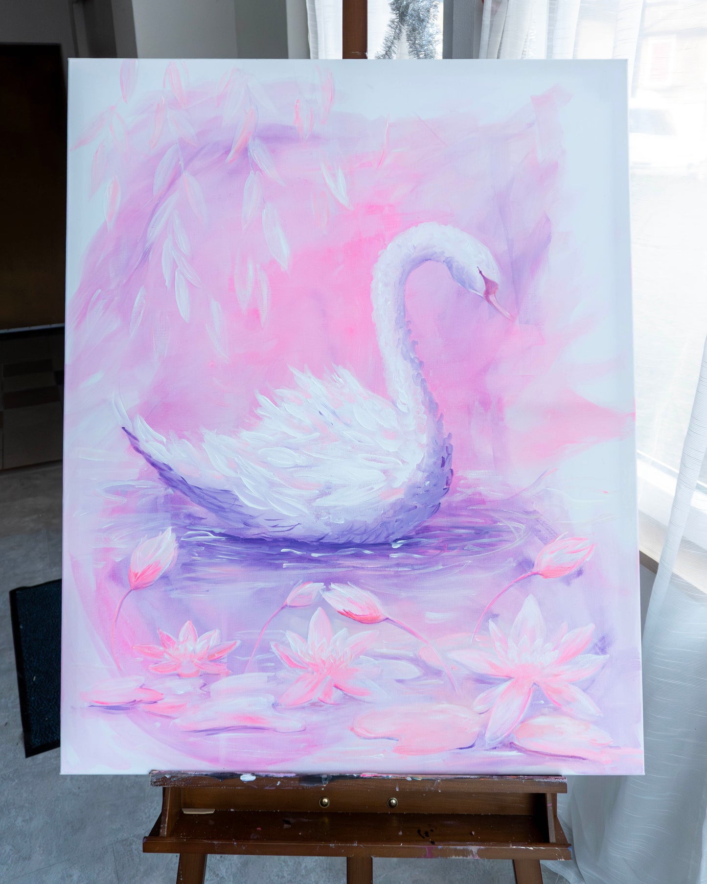 Swan No. 75 (Pink)