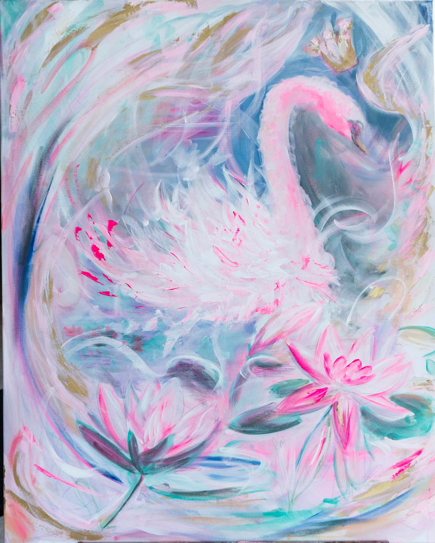 Swan No. 74 (Blue)