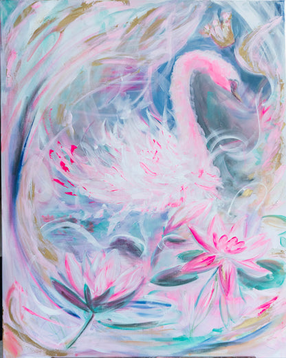 Swan No. 74 (Blue)