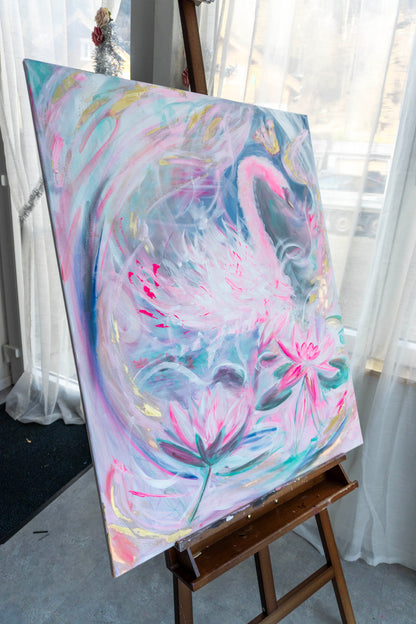 Swan No. 74 (Blue)