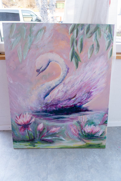 Swan No. 77 (Pink)