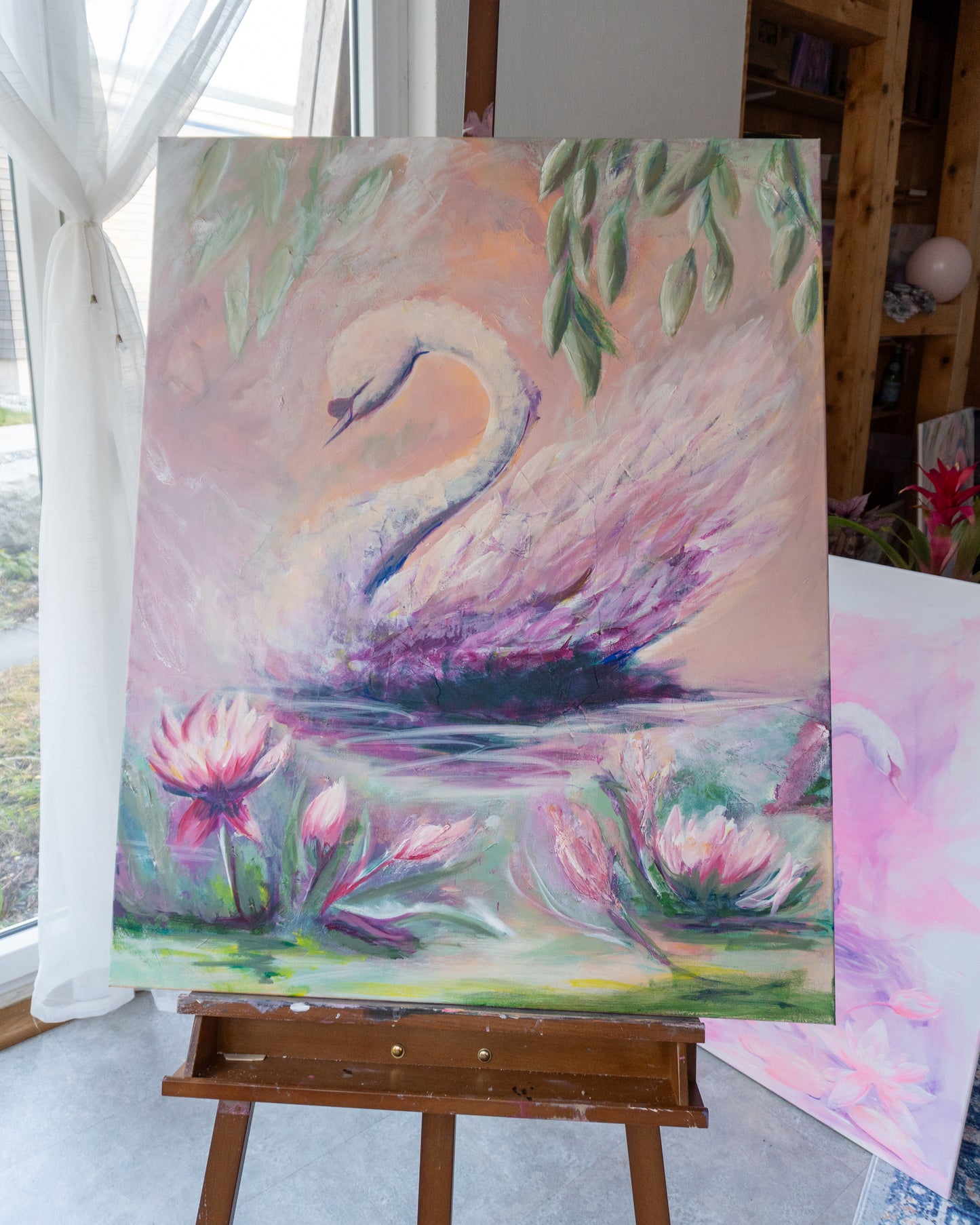 Swan No. 77 (Pink)