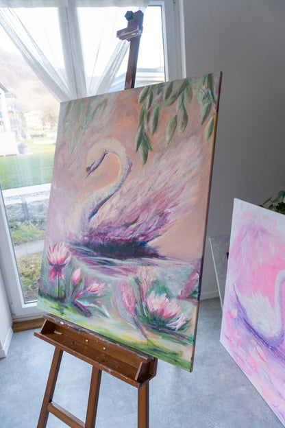 Swan No. 77 (Pink)