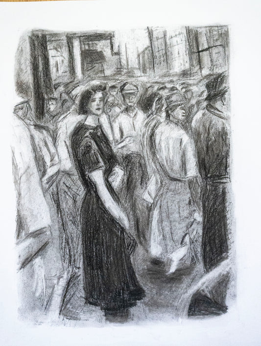 Crowd of People; Study