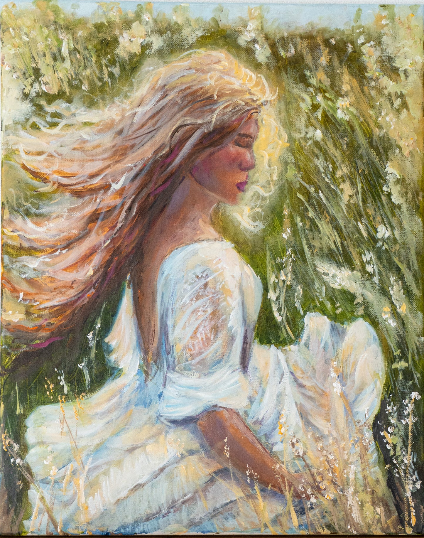 The girl