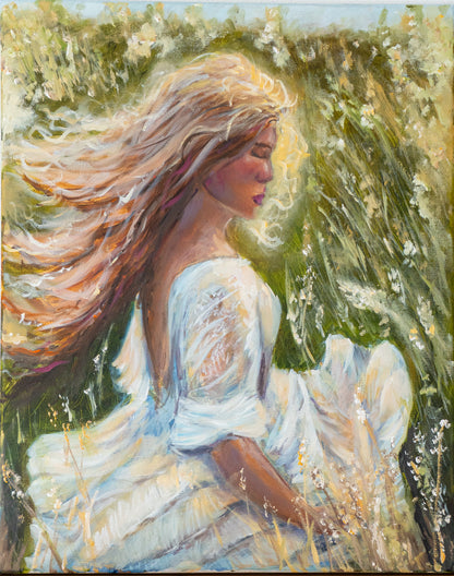 The girl