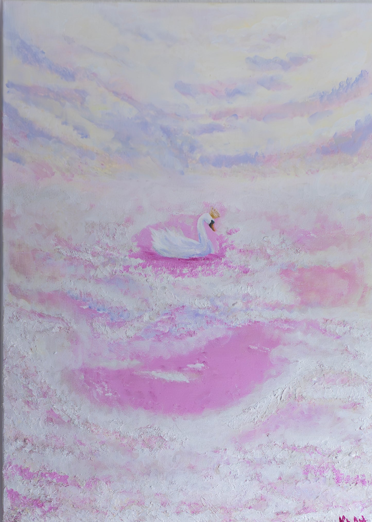 Swan No. 8 (Pink)