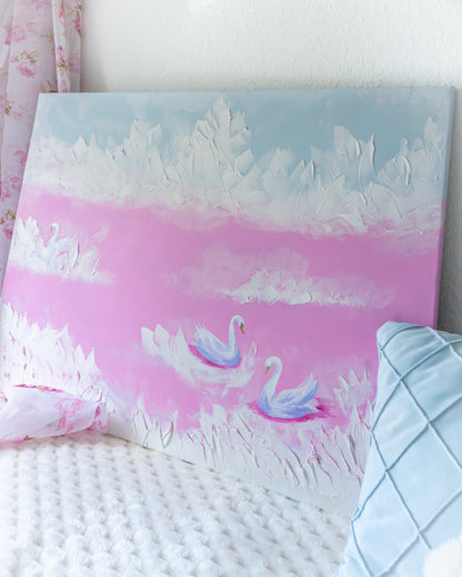 Swan No. 10 (Pink)