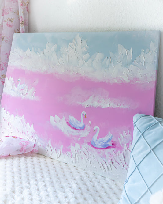 Swan No. 8 (Pink)