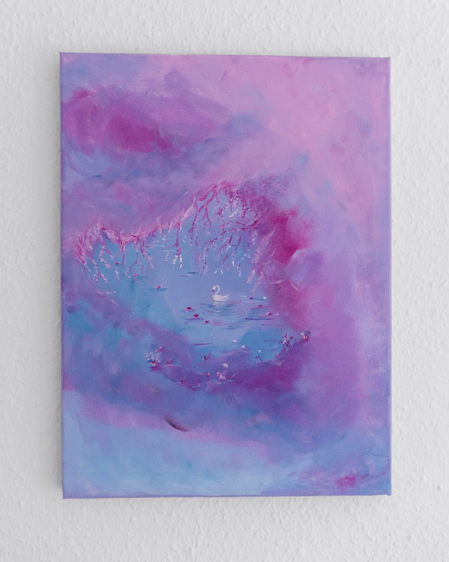 Swan No. 17 (Purple-Pink)