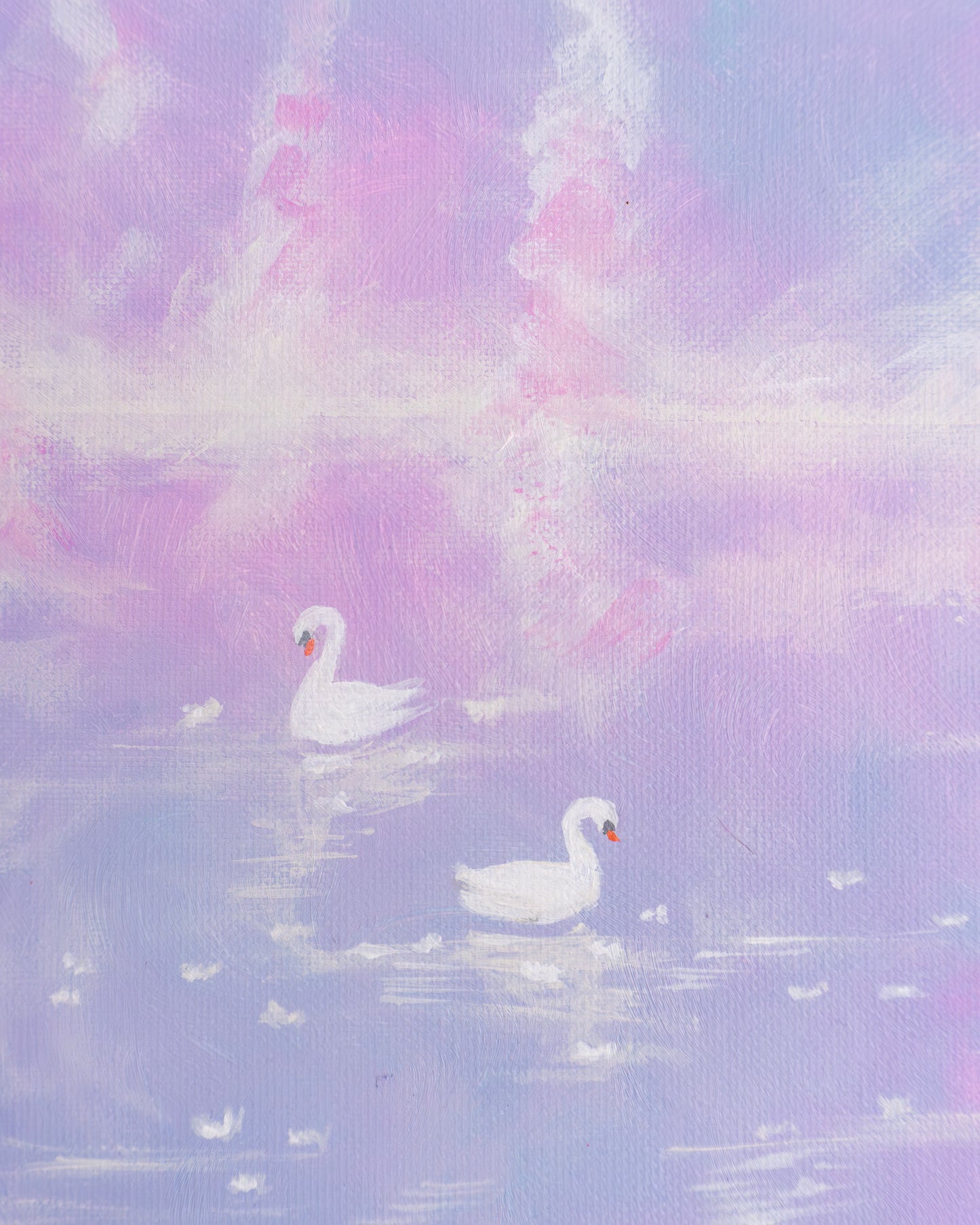 Swan No. 18 (Purple-Pink)