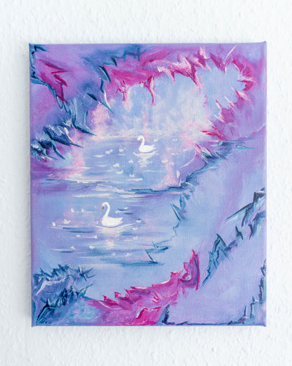 Swan No. 20 (Blue-Pink)