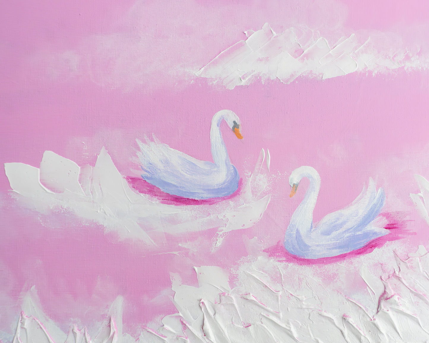 Swan No. 10 (Pink)