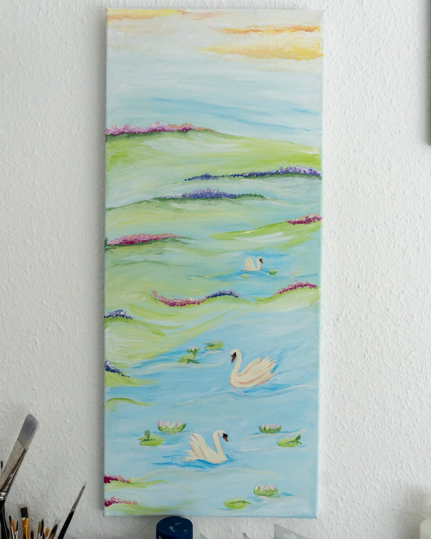Swan No. 23 (Green)