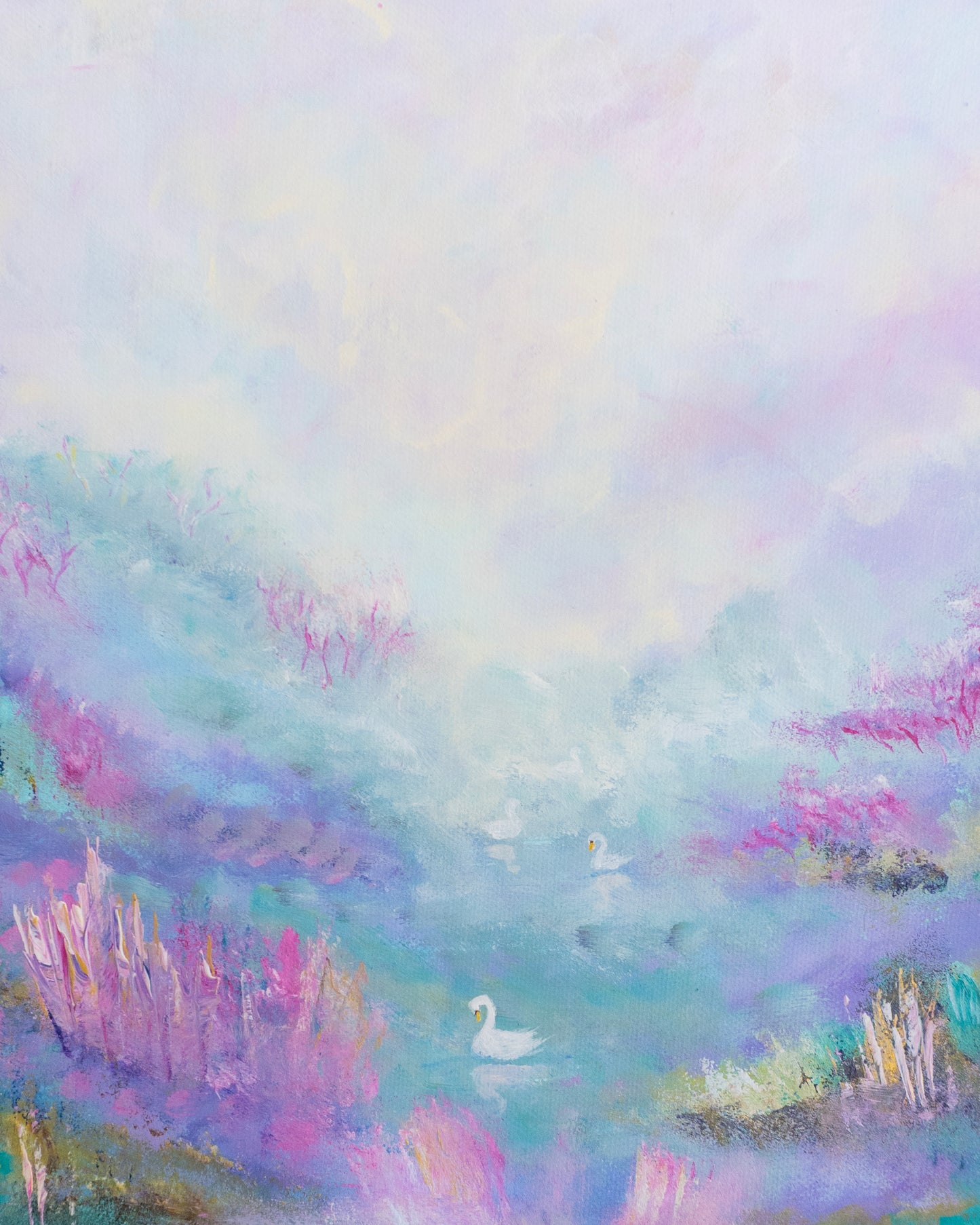 Swan No. 27 (Pink)