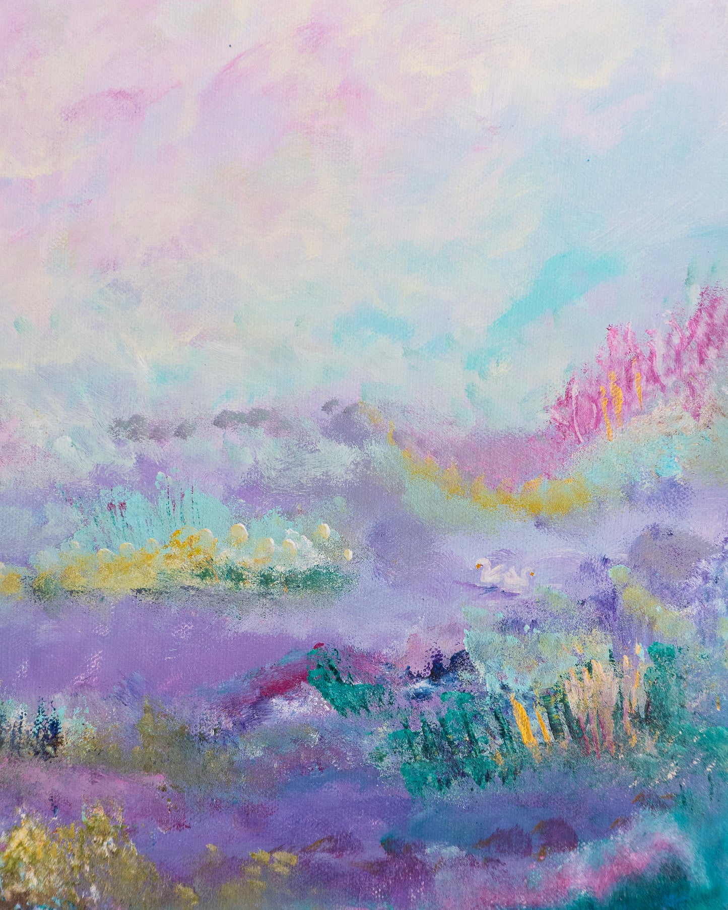 Swan No. 27 (Pink)