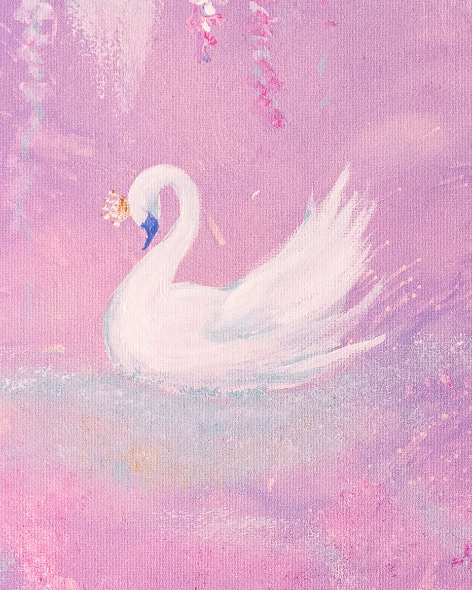 Swan No. 28 (Pink)