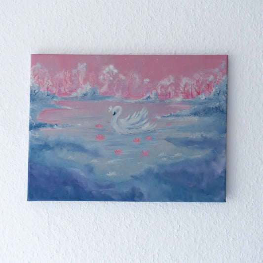 Swan No. 33 (Pink-Blue)