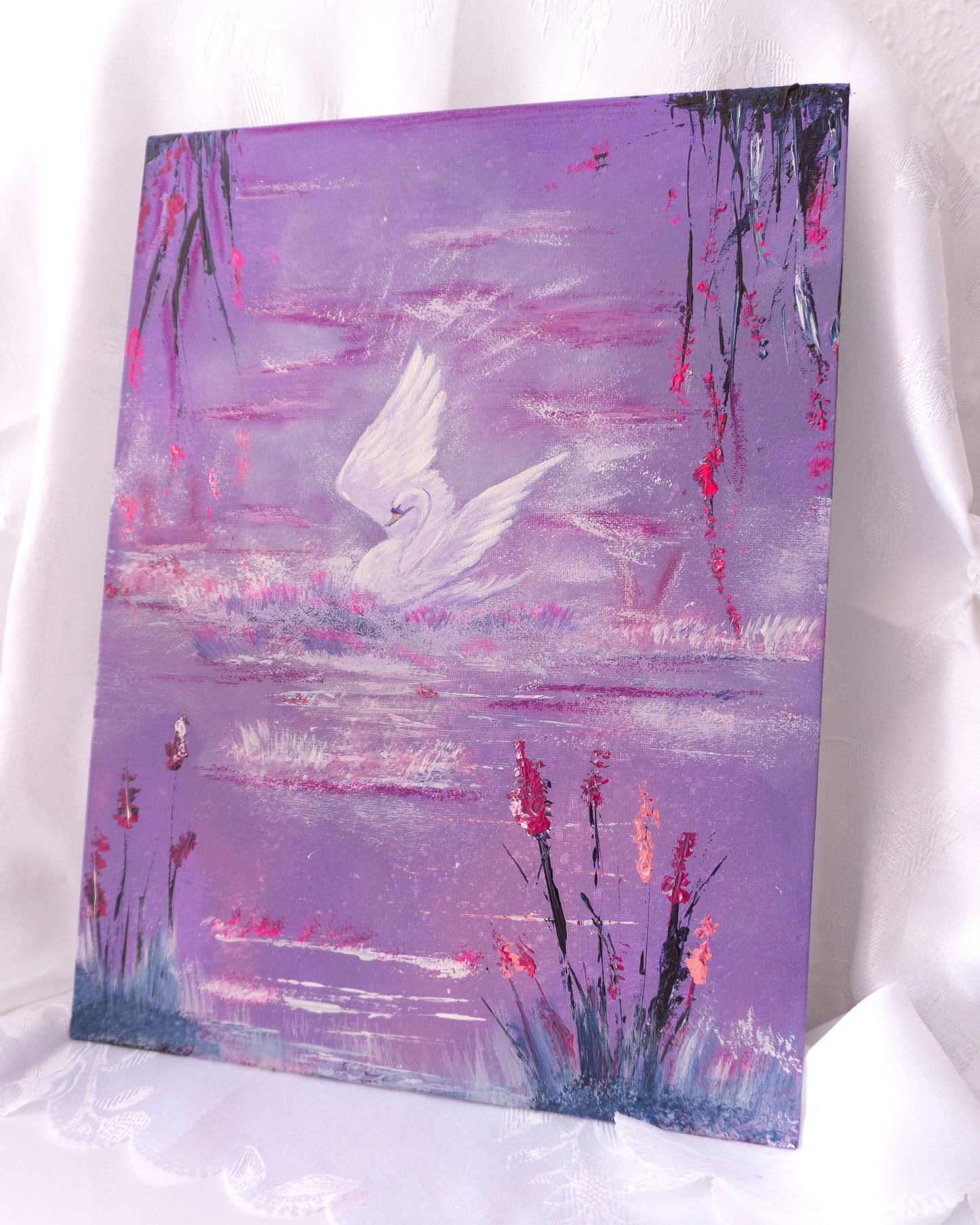 Swan No. 46 (Pink-Purple)