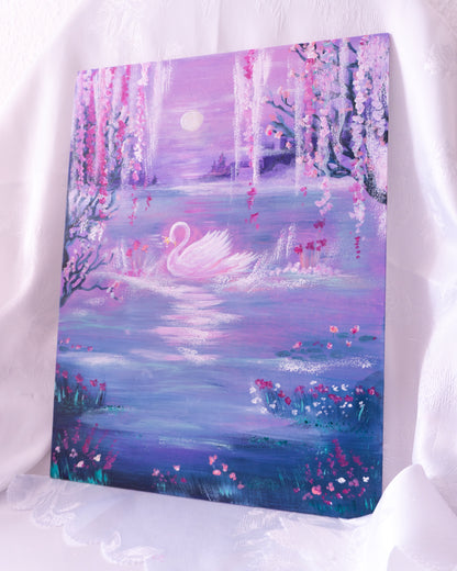 Swan No. 45 (Pink-blue)