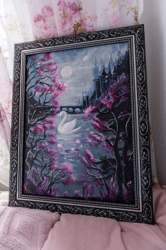 Swan No. 48 (Black-Pink)