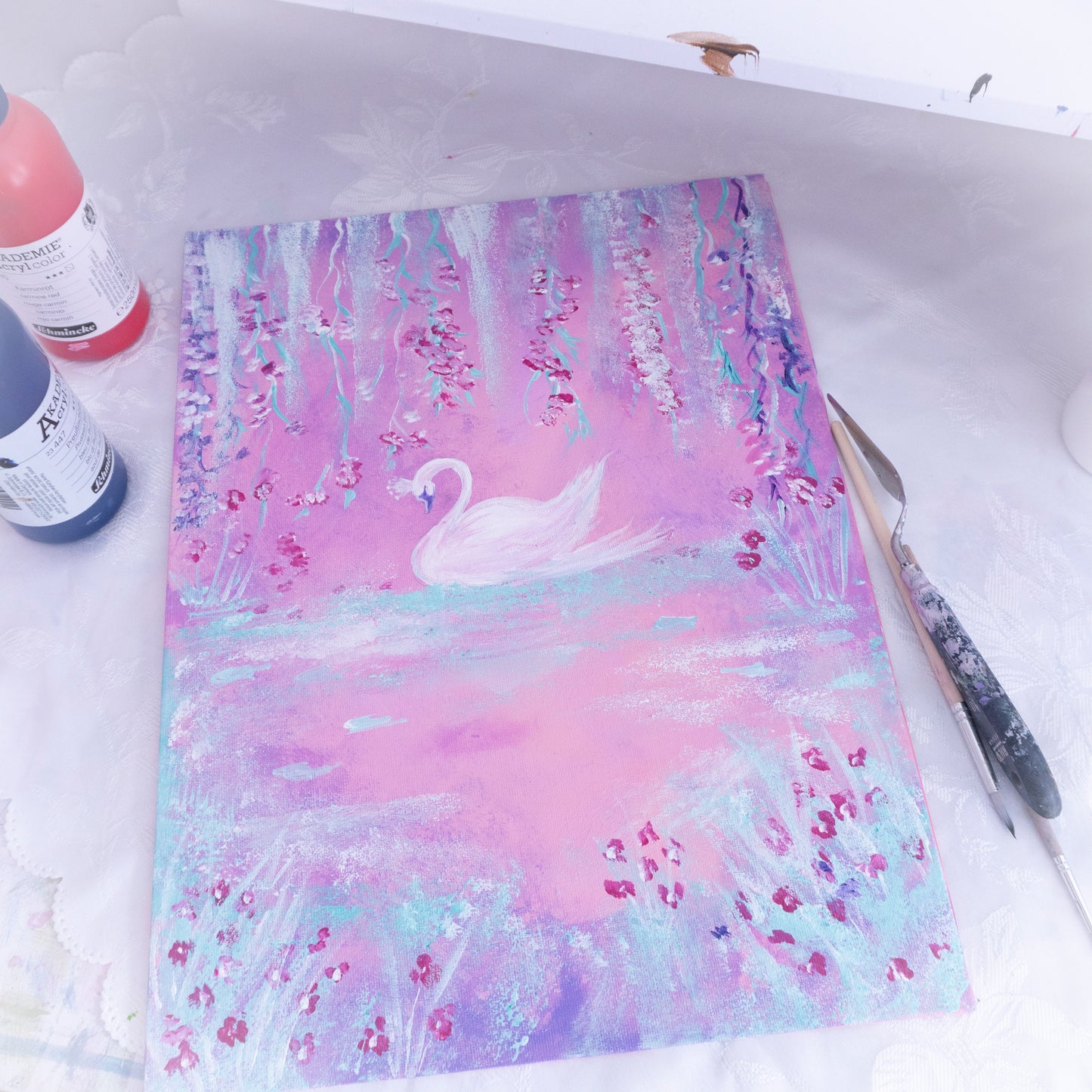 Swan No. 52 (Pink)