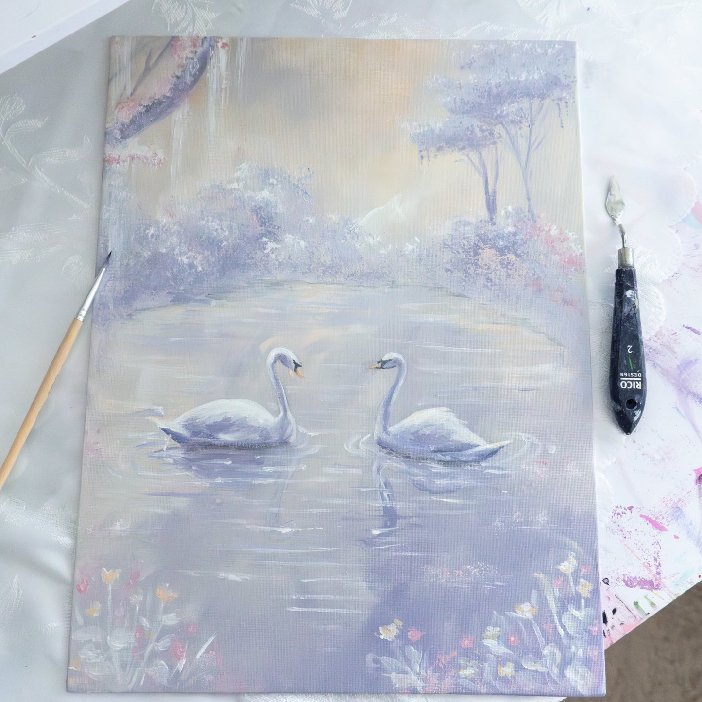 Swan No. 58 (Grey-Purple)