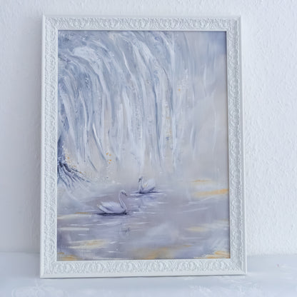 Swan No. 57 (Grey-Silver-Gold)