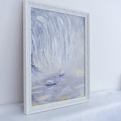 Swan No. 57 (Grey-Silver-Gold)